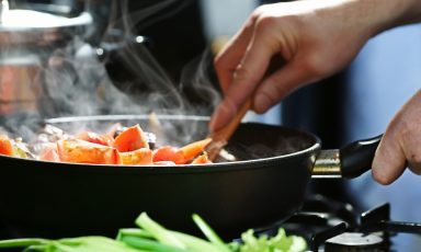 Cooking in a hotpot
